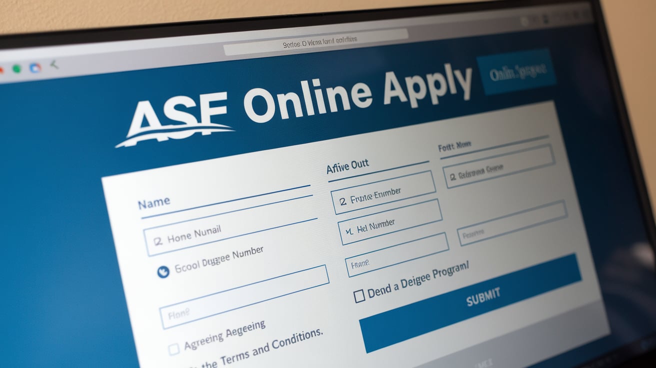 ASF Online Apply